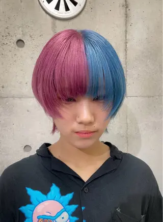 ショート ハイトーン/ブリーチ /ウルフ⛓️MAKIのヘアスタイル