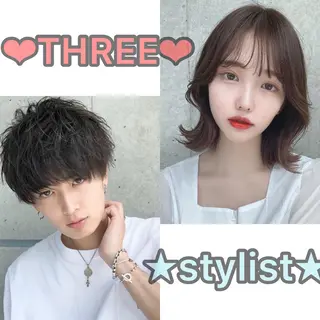 ミディアム カラー パーマ ヘアアレンジ メンズ キッズ ネイル マツエク・マツパ 当日予約⭕️ JUNYAのヘアスタイル