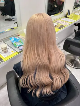 ロング カラー ヘアアレンジ 🧸ミルクティー特化 🧸MASAKIのヘアスタイル