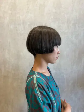 ショート tokute 片岡心🐥のヘアスタイル