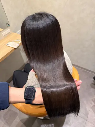 ロング 阿部 祥大のヘアスタイル