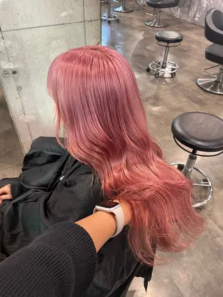 ロング カラー ハイトーン 横浜💞ミオのヘアスタイル