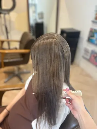 ロング カラー goen/射水/北田 千恵のヘアスタイル