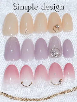 ネイル 長田 えみのネイルデザイン