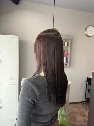 ロング カラー glac 當田のヘアスタイル