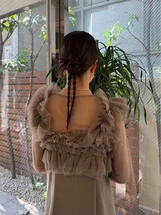 ロング ヘアアレンジ mina 🌷のヘアスタイル