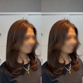 ミディアム カットモデル募集🍒 りおのヘアスタイル
