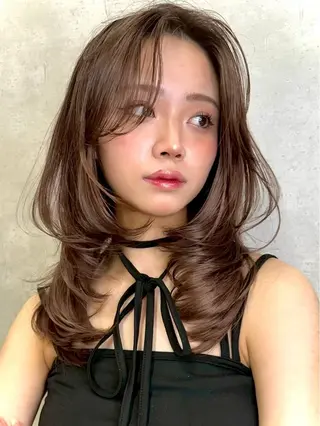 セミロング 🌷レイヤー・ボブ /tomomi🌷のヘアスタイル