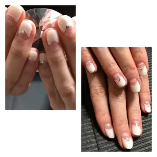 ネイル モチの良さ◉ フィルインネイル♡のネイルデザイン