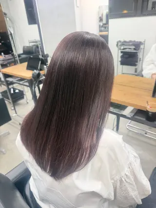 セミロング カラー ヘアアレンジ ゆめか🦋 /似合わせカラー💖のヘアスタイル