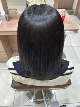 ミディアム 小平 悠人のヘアスタイル
