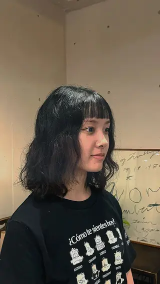 ミディアム 【カットモデル募集】 武田 好誠のヘアスタイル