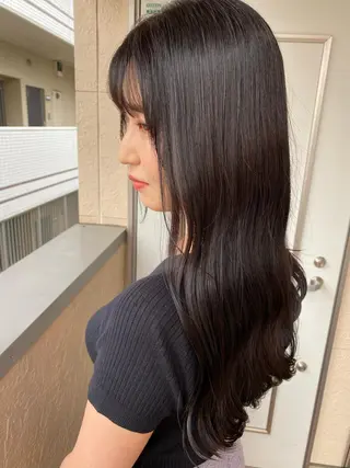 ロング 武田 悠生乃のヘアスタイル