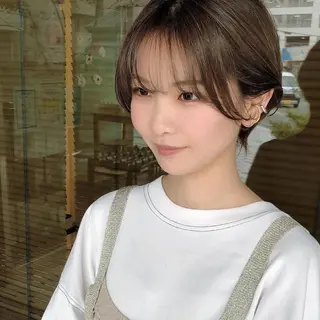 ショート カラー ✨ミニモ指名奈良1位 ✨濱崎のヘアスタイル