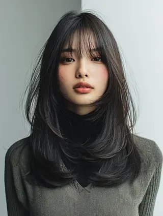 セミロング 艶髪診断で絶対綺麗✨ お悩み解決✨京谷宥✨のヘアスタイル