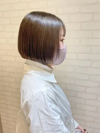 ショート 透明感カラー/韓国 ブリーチ/古橋のヘアスタイル