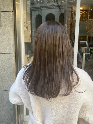 ロング カラー 韓国好き🇰🇷 美容師MIKUのヘアスタイル