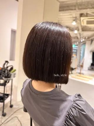 ショート カラー 松岡 陸弥のヘアスタイル