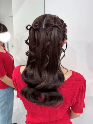 ロング ヘアアレンジ レオ /ViVIEのヘアスタイル