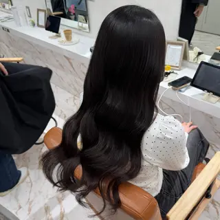 ロング SLASHスラッシュ 片野さくらのヘアスタイル