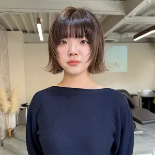 ショート カラー ハイトーン×似合わせ 🌱中川慎之介のヘアスタイル