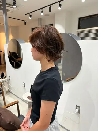 ショート カラー 無料カットモデル募集 /河内温太のヘアスタイル