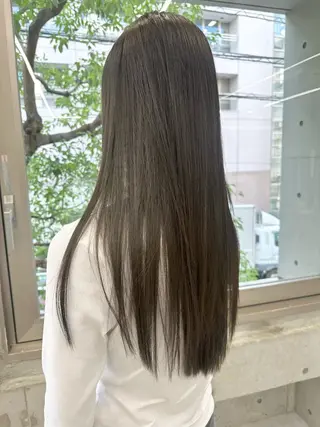 ロング カラー MAI/髪質改善/ 幹細胞トリートメントのヘアスタイル
