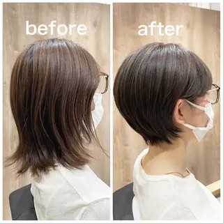 ショート 🐾肩上スタイル 【peg🐾あかね】のヘアスタイル
