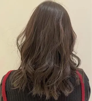 セミロング カラー ママ美容師 Tsuchiyaのヘアスタイル