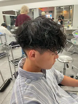 パーマ メンズ 町田エリアＮｏ．１/ パーマ特化/太田京希のヘアスタイル