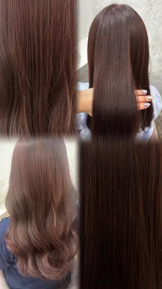 カラー 🫧yumena🫧 艶ワンカラー🖤大宮のヘアスタイル