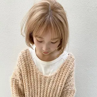 ショート カラー Pia ツボイ ケイタのヘアスタイル