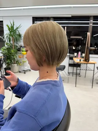 ショート ショートカット募集/ モカのヘアスタイル