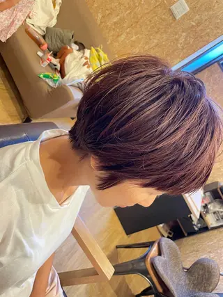 ショート カラー JowA✂︎ 目片夏実のヘアスタイル