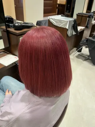 ショート カラー 🍀透明感ナチュラル カラー🍀じゅんのヘアスタイル
