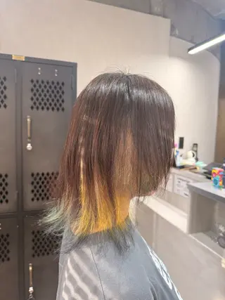 カラー ルシ🎨/ハイトーン デザイン/髪質改善のヘアスタイル
