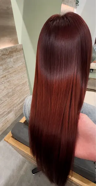 ロング 池袋/艶カラー✖️ ☘️DEMURAのヘアスタイル
