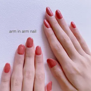 ネイル arm in arm ︎✿Yamamotoのマツエク・マツパデザイン