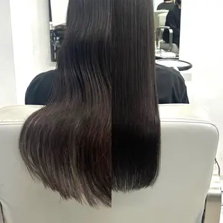 ロング 無料カットモデル ユナのヘアスタイル