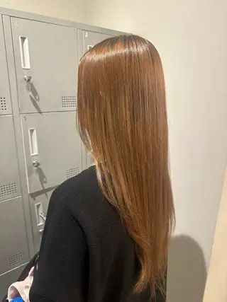 ロング カラー 艶カラー/カット/ あゆみ🎀のヘアスタイル