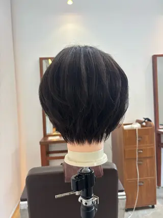 ショート みぞぐち じゅりのヘアスタイル