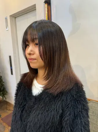 セミロング 🐋湊 ゆうき 🫧のヘアスタイル