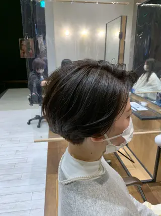 ショート 🍀小顔ショート🍀 有賀祐貴のヘアスタイル