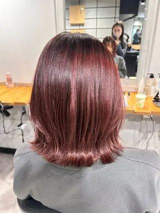 ミディアム レイヤーStyle 🪽菜々実のヘアスタイル