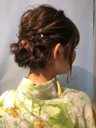 ヘアアレンジ 代表 土屋ヒロユキ ショートカットのヘアスタイル