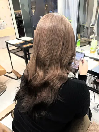 ロング カラー rio/ボブ /ブリーチカラー🫧のヘアスタイル