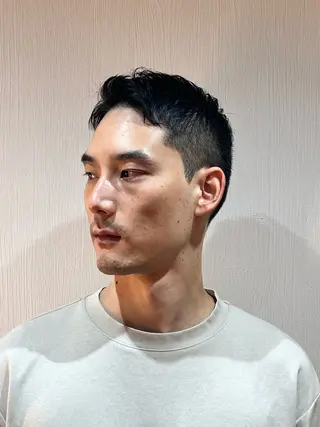 ショート メンズ 木村温人 カットモデル募集中のヘアスタイル