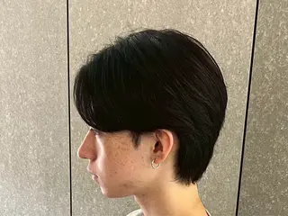 ショート パーマ メンズ 福田 世奈のヘアスタイル