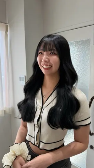 ロング カラー benji小倉店 CHIHARUのヘアスタイル