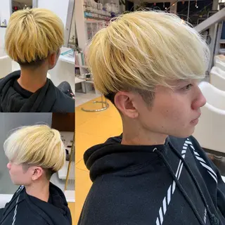 ショート メンズ 柳川 玲也のヘアスタイル